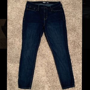 OLD NAVY: Rockstar Super Skinny High Rise Secret-Slim Pockets SZ 12 Jeans